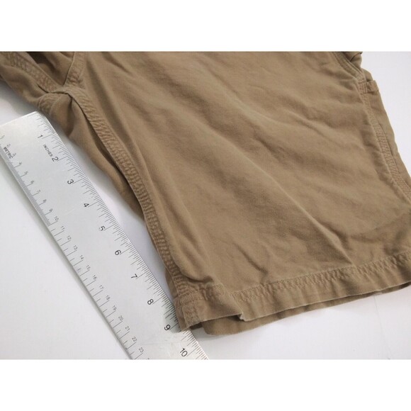 Carhartt Men's Size 40 Original Fit Carpenter Canvas Utility Khaki Shorts B147 - Picture 6 of 7
